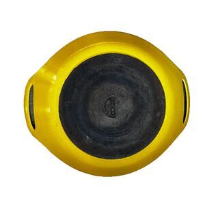 Vintage COPCO Denmark Yellow Enamel Michael Lax Paella Casserole Pan Oval